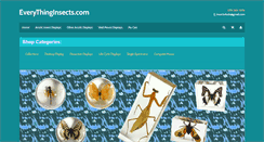 Desktop Screenshot of everythinginsects.com