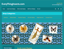 Tablet Screenshot of everythinginsects.com